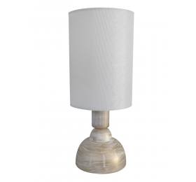 Heronia ΠΟΡΤΑΤΙΦ TL-09/Φ14 WH/BR - ΛΕΥ/ΚΡΕΜ ΠΟΡΤΑΤΙΦ ΣΩΛΗΝΑ KYΛΙΝ.ΑΜΠΑΖΟΥΡ Ε/27