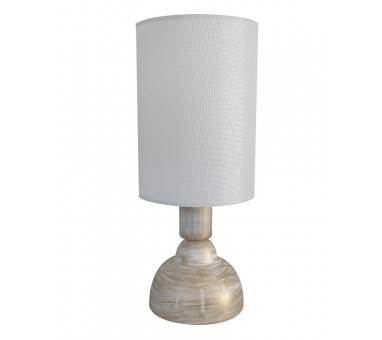 Heronia ΠΟΡΤΑΤΙΦ TL-09/Φ14 WH/BR - ΛΕΥ/ΚΡΕΜ ΠΟΡΤΑΤΙΦ ΣΩΛΗΝΑ KYΛΙΝ.ΑΜΠΑΖΟΥΡ Ε/27