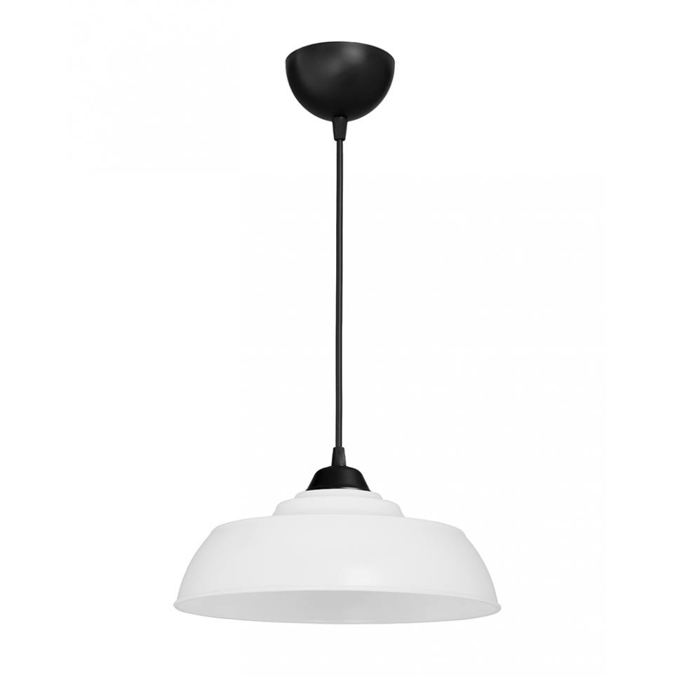 Heronia Κρεμαστό φωτιστικό PUBLIC 1/L NEW BL-WH ΚΡΕΜΑΣΤΟ ΠΛΑΣΤΙΚΟ BL-WHITE