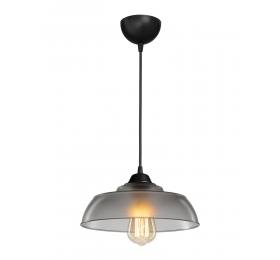 Heronia Κρεμαστό φωτιστικό PUBLIC 1/L NEW FUME ΚΡΕΜΑΣΤΟ ΠΛΑΣΤΙΚΟ