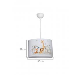 Heronia KID-ZOO 1/L ΚΡΕΜΑΣΤΟ ΠΑΙΔΙΚΟ ΖΩΑΚΙΑ Φ-30CM