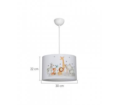 Heronia KID-ZOO 1/L ΚΡΕΜΑΣΤΟ ΠΑΙΔΙΚΟ ΖΩΑΚΙΑ Φ-30CM