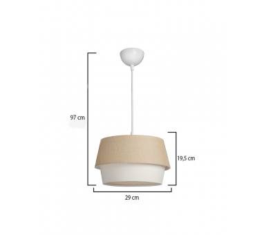 Heronia HKP-100 Φ30 ΜΠΕΖ/ΚΡΕΜ 1/L ΔΙΠΛΟ ΚΡΕΜΑΣΤΟ ΑΜΠΑΖΟΥΡ