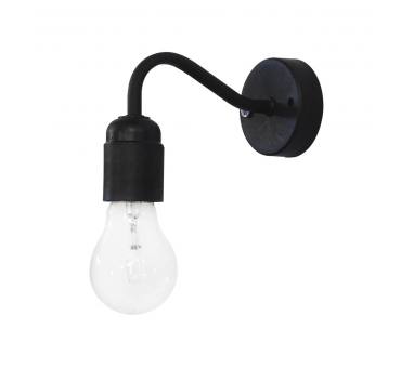 Heronia AS-25ΑΡ 1/Φ BLACK ΑΠΛΙΚΑ Ε/27 90°