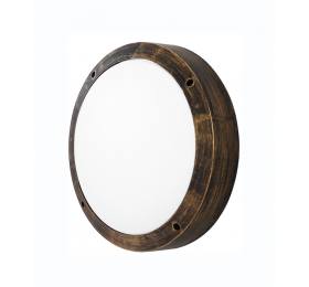 Heronia SLP-40Α BRONZE ΠΛΑΦΟΝ 2Ε/27 ΟΡΟΦΗΣ/ΤΟΙΧΟΥ