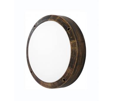 Heronia SLP-40Α BRONZE ΠΛΑΦΟΝ 2Ε/27 ΟΡΟΦΗΣ/ΤΟΙΧΟΥ