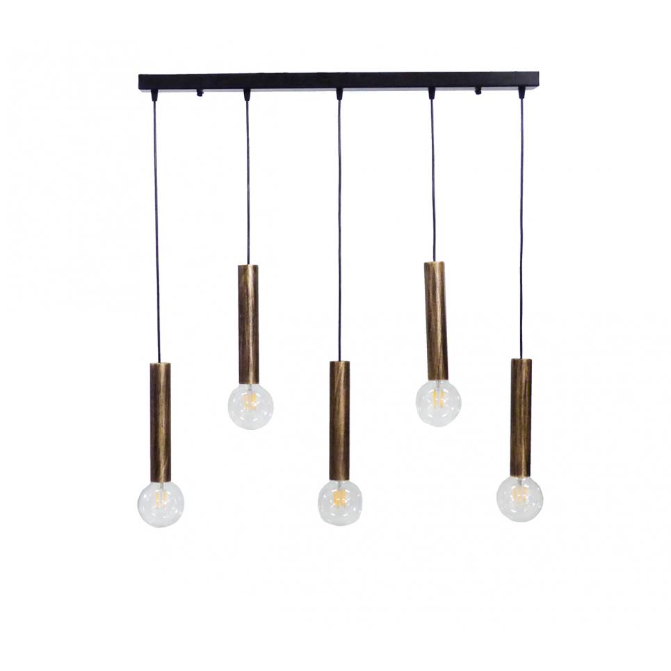 Heronia S-42RAGA 5/L BRONZE ΚΡΕΜΑΣΤΟ ΣΩΛΗΝΕΣ