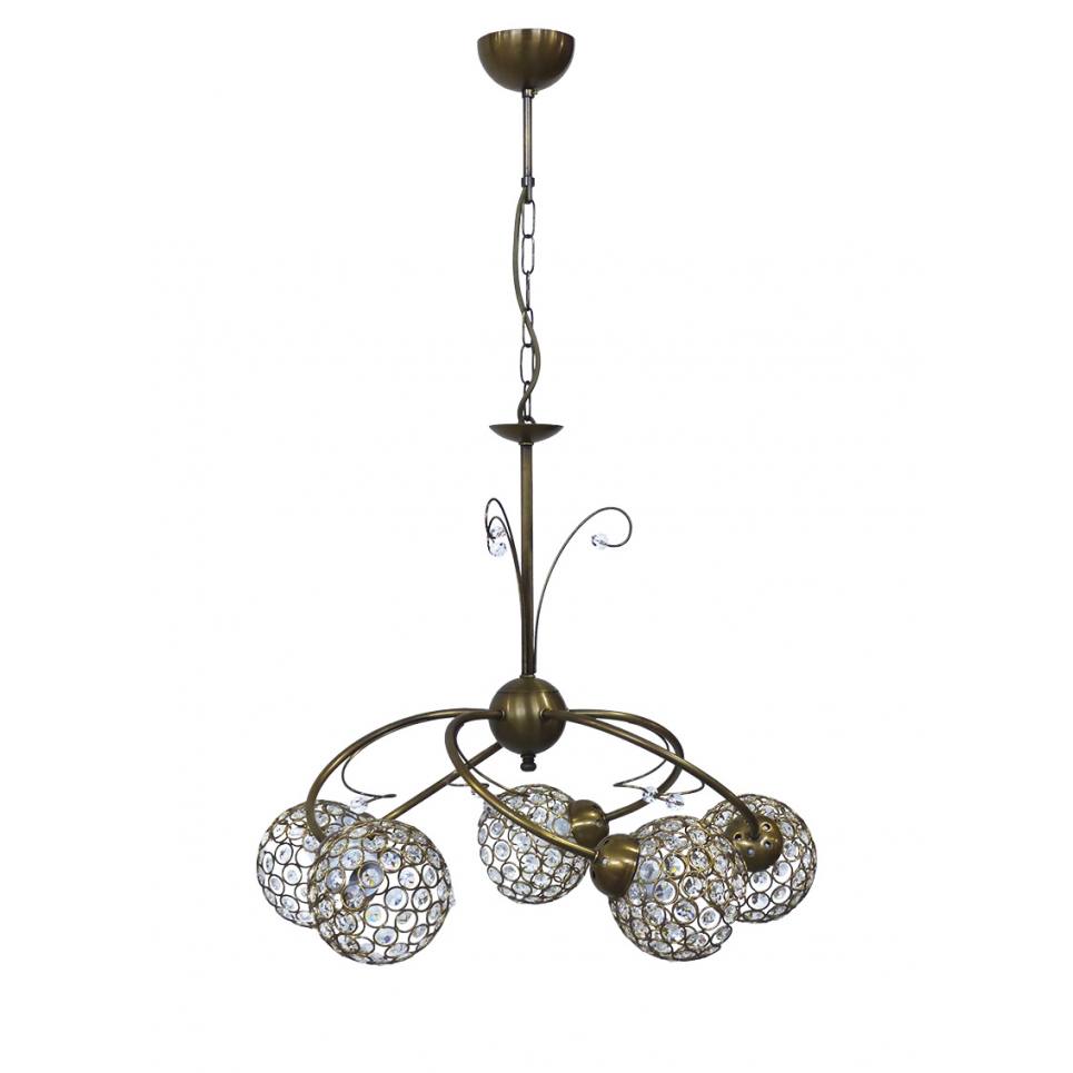 Heronia CHRIS 5/L BRONZE ΠΟΛΥΦΩΤΟ ΚΡΥΣΤΑΛΛΟ