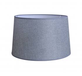 Heronia Η-04 ΚΩΝΙΚΟ ΓΚΡΙ Φ40 ΑΜΠΑΖΟΥΡ Φ40h25φ35,5cm ΕΠΙΤΡΑΠΕΖΙΟ