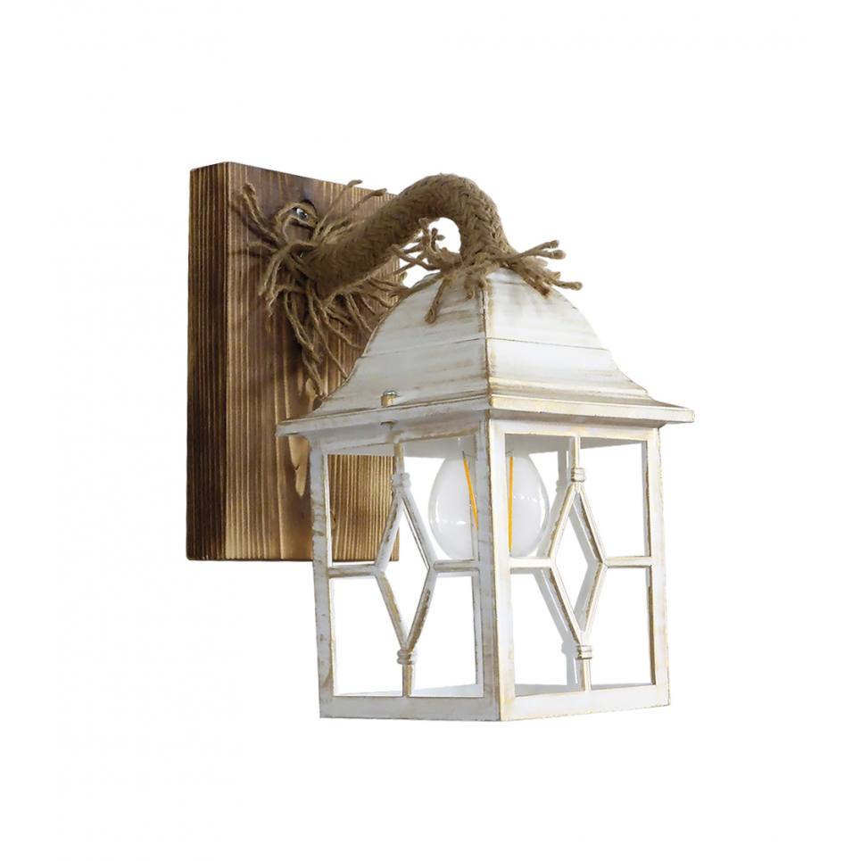 Heronia R-710ΑΡ WHITE-BRONZE ROPE WOOD ΑΠΛΙΚΑ