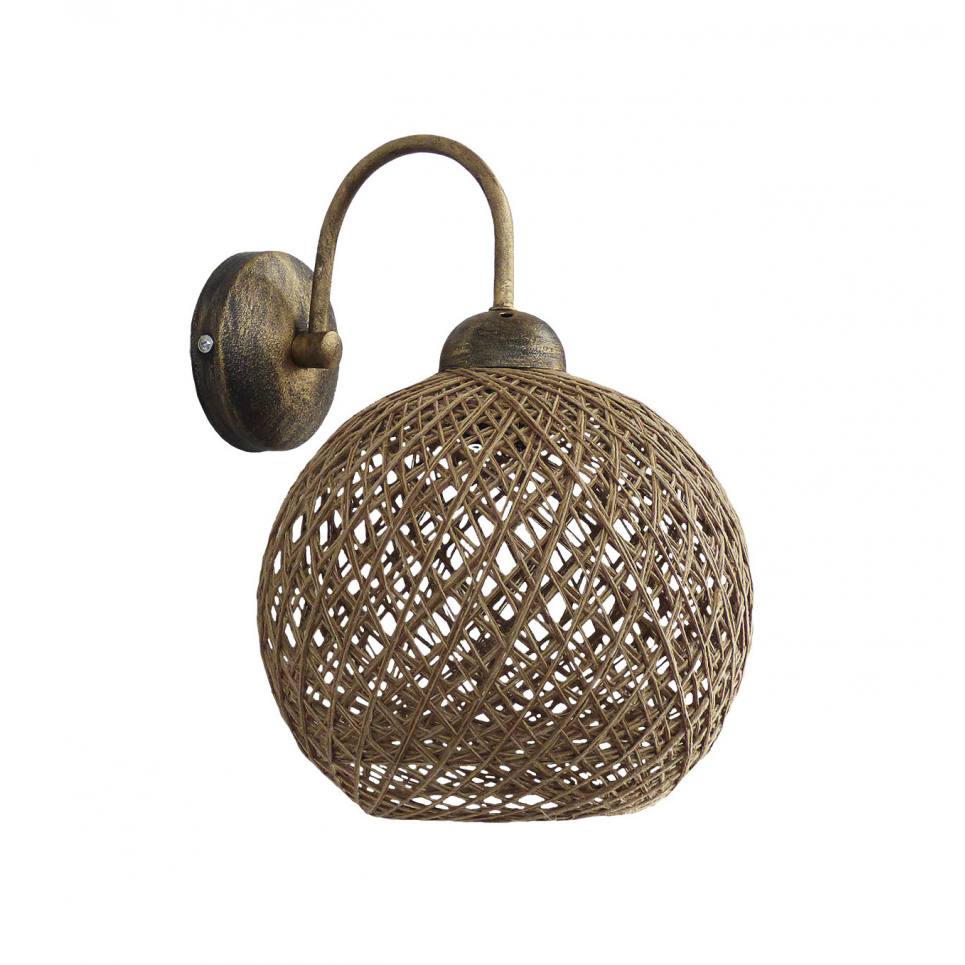 Heronia SILK-01/ΑΡ Φ20 NATURAL-BR ΑΠΛΙΚΑ ΜΕΤΑΛ.