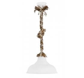 Heronia PUBLIC 1/L ΜΙΧ-WH ROPE ΚΡΕΜΑΣ.ΣΧ-ΛΕΥΚΟ