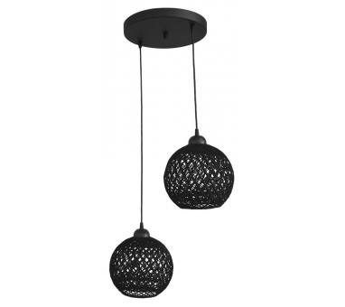 Heronia SILK/2L PENDEL BL-BLACK ΚΡΕΜΑΣΤΟ