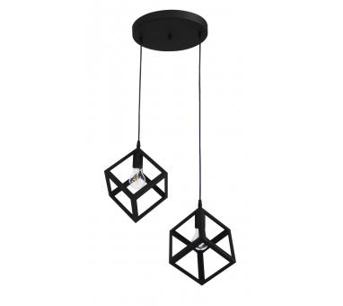 Heronia KYVOS/2L BLACK PENDEL 2/L ΚΡΕΜΑΣΤΟ ΜΕΤΑ