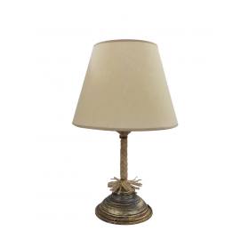 Heronia TL-04 Φ25 ROPE UT-BR-ΜΠΕΖ ΠΟΡΤΑΤΙΦ Ε/27 ΜΕ ΑΜΠΑΖΟΥΡ ΚΩΝΙΚΟ-ΣΧΟΙΝΙ