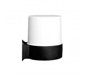 Heronia D-282 BLACK ΑΠΛΙΚΑ ΚΥΛΙΝΔΡ.OPAL ΣΚΕΤΗ ΠΛΑΣΤΙΚΗ 17.6x19.2cm