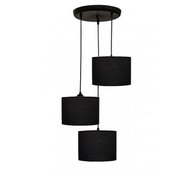 Heronia ΗΚ-03PENDEL/3L ΜΑΥΡΟ-ΒL ΚΡΕΜΑΣ.ΑΝΙΣΟΠ.ΑΜΠΑΖ.Φ20