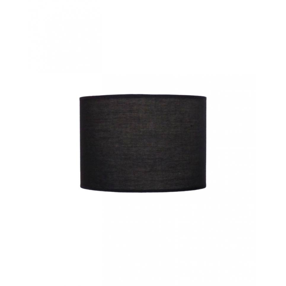 Heronia H-03 ΜΑΥΡΟ Φ20 Ε/27 ΑΜΠΑΖΟΥΡ ΚΥΛΙΝΔΡΟΣ Φ20h14cm