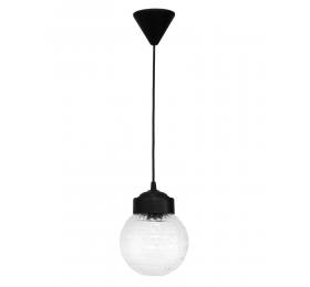 Heronia LP-110K BLACK-TRANS ΚΡΕΜΑΣΤΟ ΒΙΔΩΤΟ ΓΥΑΛΙ ΣΦΑΙΡΑΚΙ