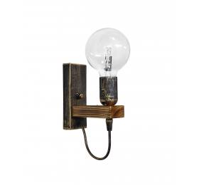 Heronia E/27AP FLAT BRONZE ΑΠΛΙΚΑ ΞΥΛ.ΝΤΟΥΙ