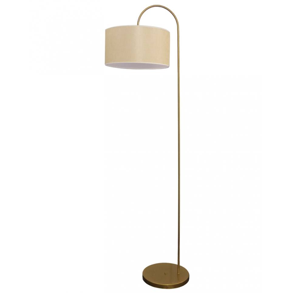 Heronia FLB-12 ΜΠΕΖ-GOLD MAT ΔΑΠΕΔΟΥ - ΑΜΠΑΖΟΥΡ Φ40 Ε/27 h1.70x45x40