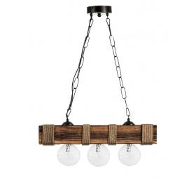 Heronia UT-8X8 3L ΔΟΚΑΡΙ WOOD-CHAIN ΚΡΕΜΑΣΤΟ ΧΩΝΕΥΤΑ ΝΤΟΥΙ Ε/27