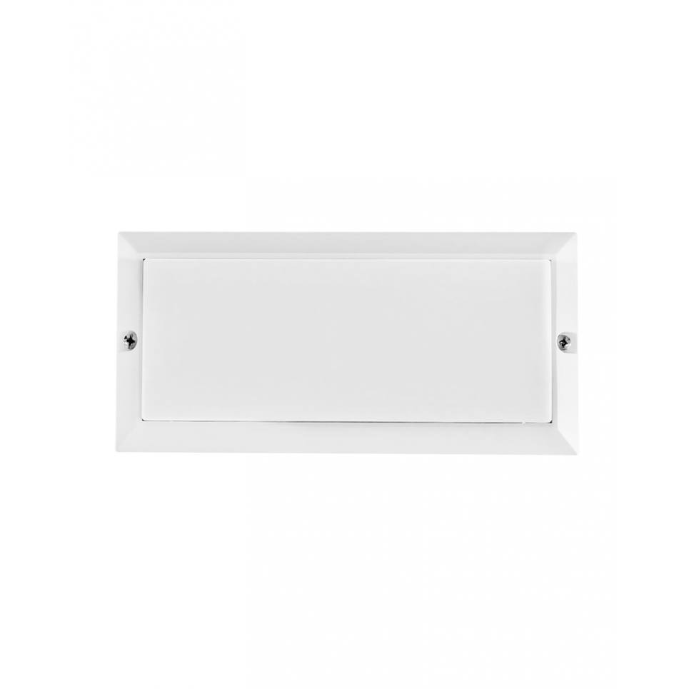 Heronia D-292 WHITE ΣΤΕΓΑΝΗ ΕΠΙΤΟΙΧΙΑ ΠΛΑΦΟΝΙΕΡΑ ΕΞΩΤ. ΧΩΡΟΥ ΕΝΣΩΜΑΤΩΜΕΝΟ LED