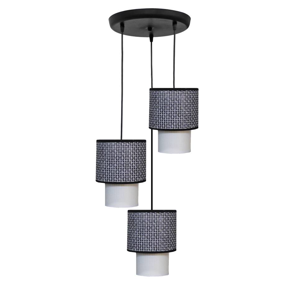 Heronia HK-10PENDEL 3L BLACK-WHITE