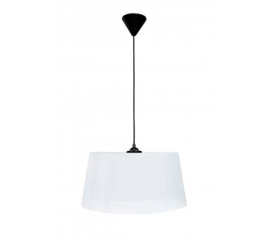 Heronia DRUM 1L BL-WHITE Φ35 PENDEL ΚΡΕΜΑΣΤΟ ΠΛΑΣΤΙΚΟ Ε/27