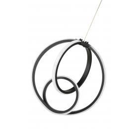 Heronia NEON-29 LED BLACK 48W 3000K/4000K/6500K ΦΩΤΙΣΤΙΚΟ LED