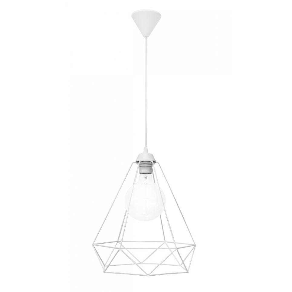 Heronia DM-01 NEW 1L WHITE METAL Μοντέρνο φωτιστικό