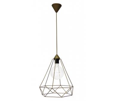 Heronia DM-01 NEW 1L GOLD METAL Μοντέρνο φωτιστικό