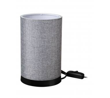 Heronia ΠΟΡΤΑΤΙΦ ΚΥΛΙΝΔΡΙΚΟ ΑΜΠΑΖΟΥΡ TL-07/H-04 GREY-BLACK  Ε/27