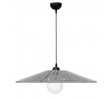 Heronia TX-02/60 1L ΓΚΡΙ ΚΡΕΜΑΣΤΟ ΚΩΝΙΚΟ ΦΩΤΙΣΤΙΚΟ ΝΗΜΑ Φ60