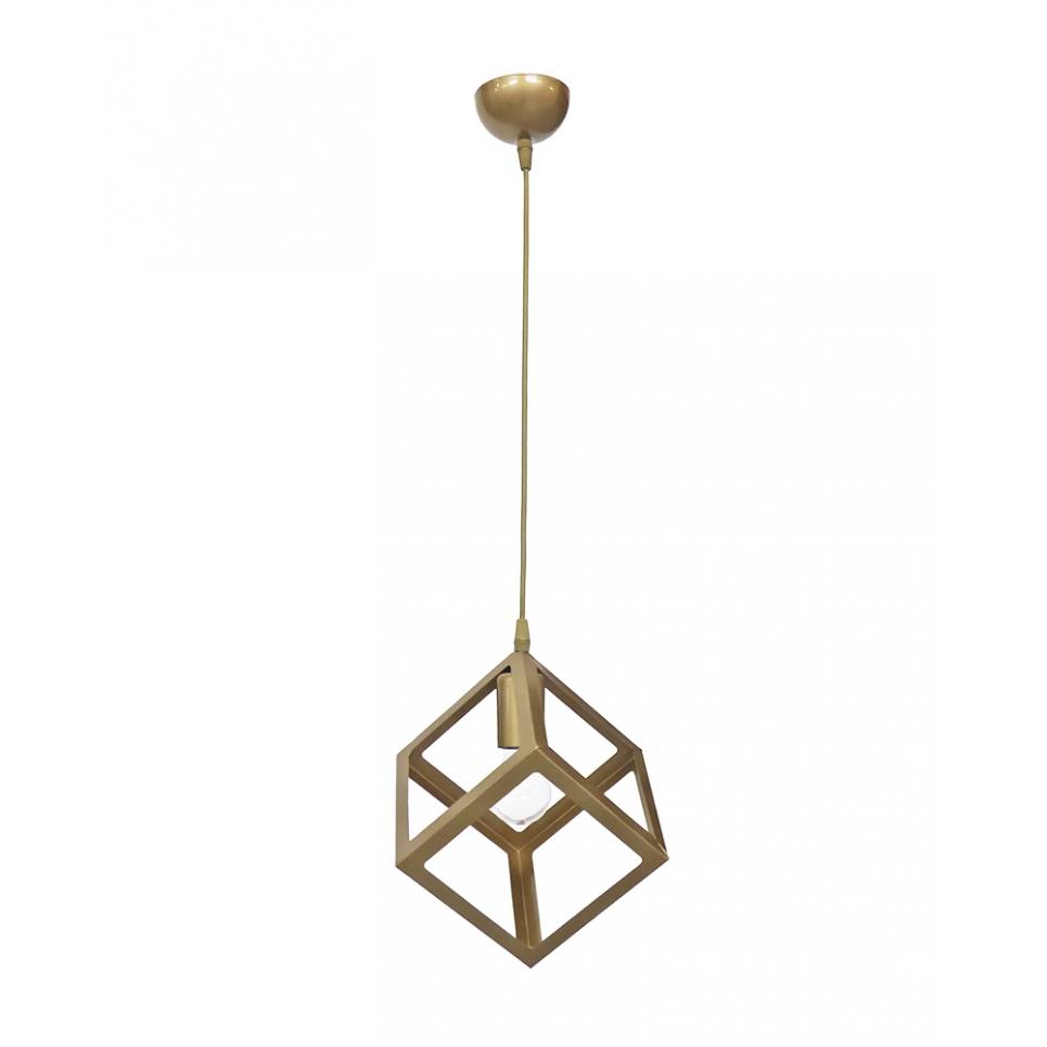 Heronia Κρεμαστό φωτιστικό KYVOS 1L GOLD MAT