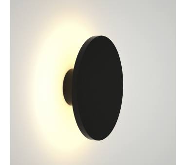 Heronia Φωτιστικό επιτοίχιο HER-02 LED BLACK εξωτερικού χώρου