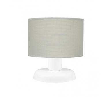 Heronia ΠΟΡΤΑΤΙΦ ΚΥΛΙΝΔΡΙΚΟ ΑΜΠΑΖΟΥΡ TL-08 Ø20 WH/KΡEM Ε/27