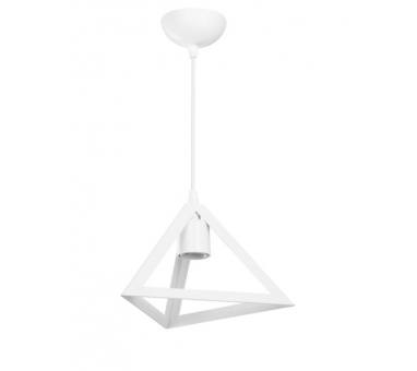 Heronia Κρεμαστό φωτιστικό GIZA 1L WHITE PLASTIC E/27