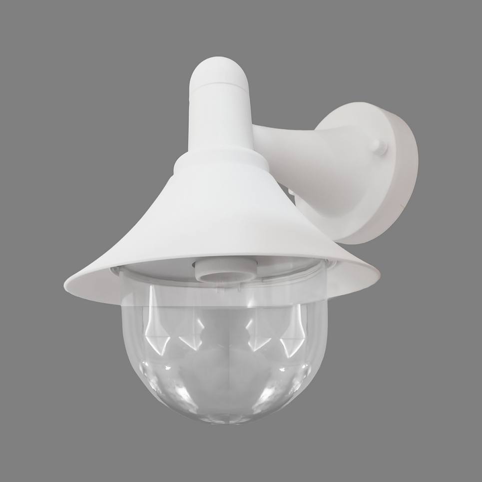 Heronia LP-220 WHITE Επιτοίχιο εξωτερικού χώρου