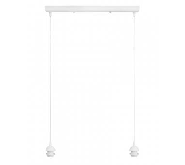 Heronia Ράγα φωτιστικού οροφής E/27 RAGA 2L WHITE METAL