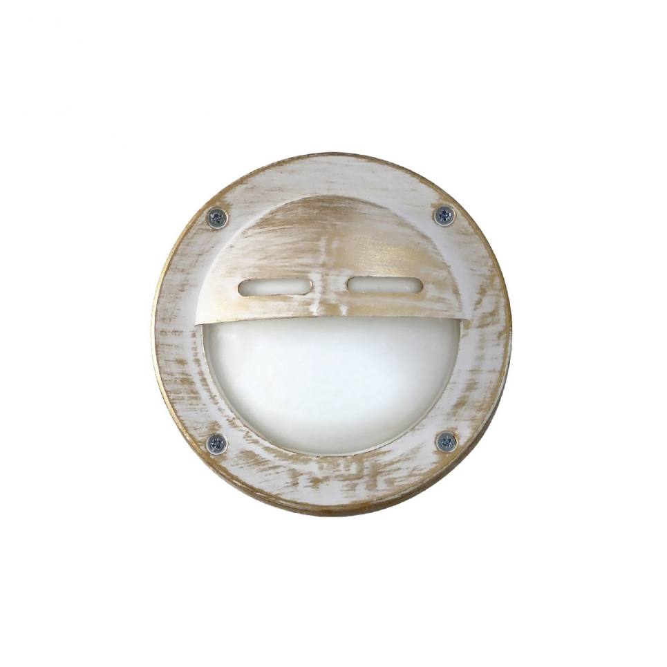 Heronia Φωτιστικό χελώνα SLP-10D WHITE-BRONZE