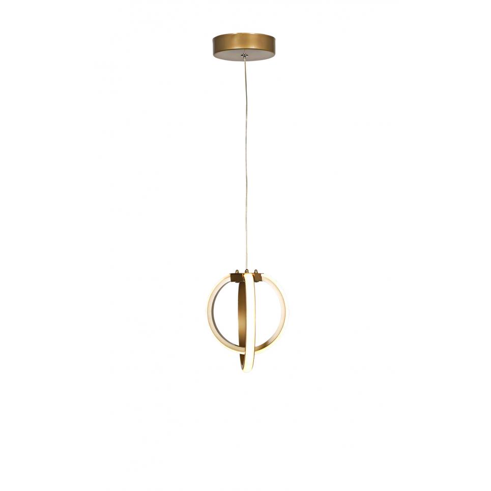 Heronia VENUS-20 PENDANT LED GOLD 24W ΦΩΤΙΣΤΙΚΟ LED ΚΡΕΜΑΣΤΟ