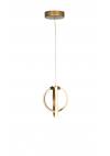 Heronia VENUS-20 PENDANT LED GOLD 24W ΦΩΤΙΣΤΙΚΟ LED ΚΡΕΜΑΣΤΟ