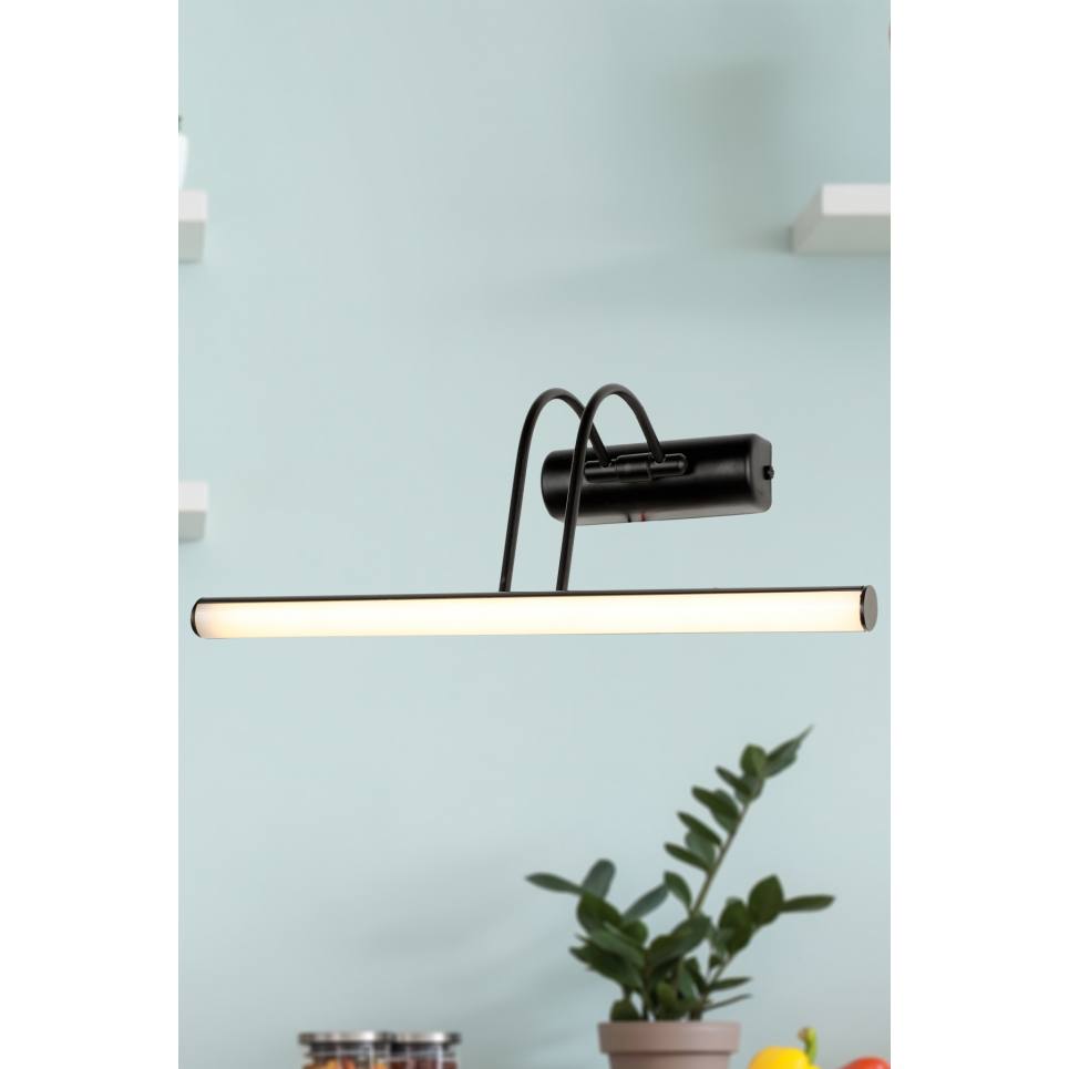 Heronia LED CURVE/AP BLACK ΑΠΛΙΚΑ 6W ΑΠΛΙΚΑ