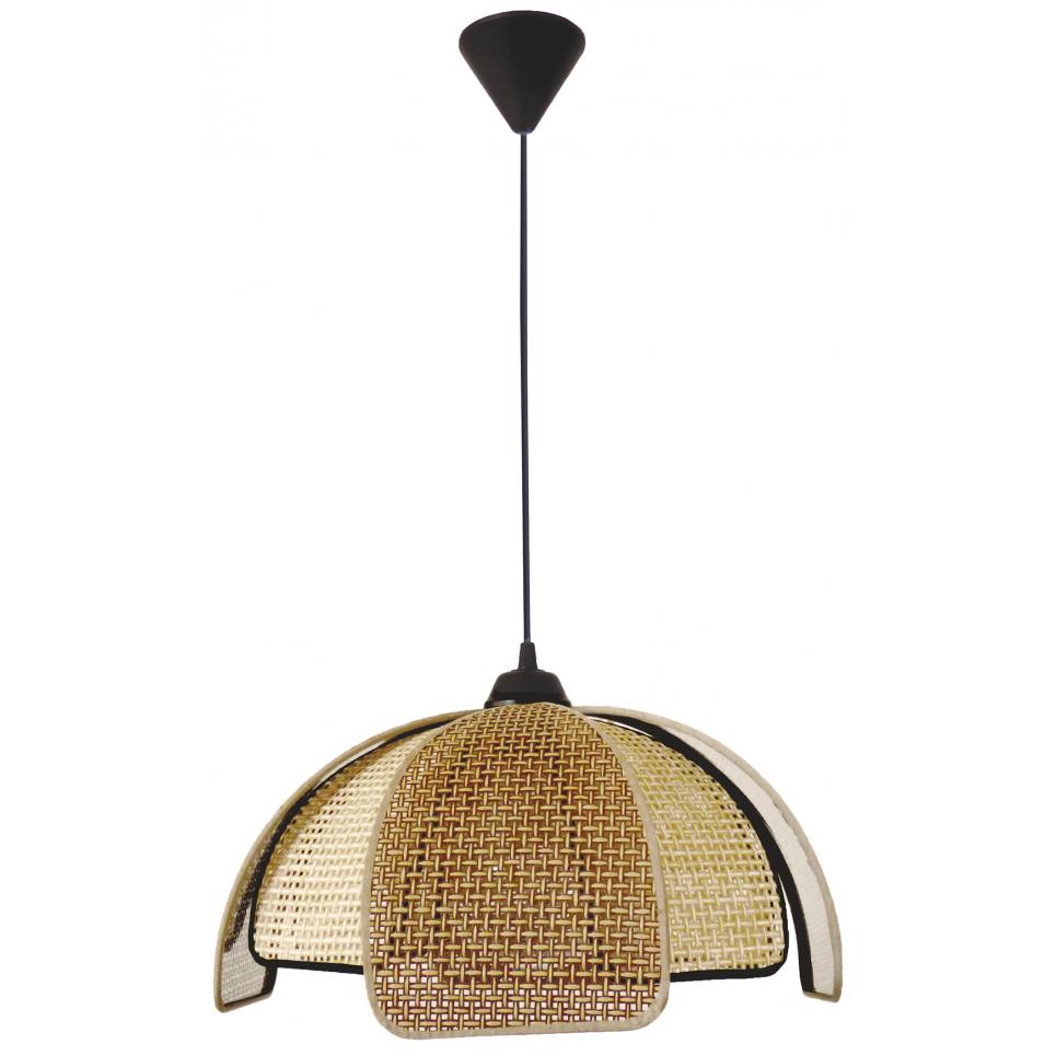 Heronia ΗΚ-60 1/L 2-ΧΡΩΜΟ ΨΑΘΑ ΠΕΤΑΛΑ BROWN-NATURAL ΚΡΕΜΑΣΤΟ