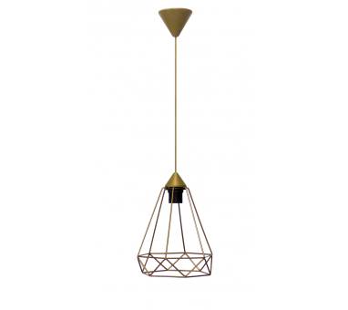 Heronia DM-02 1L GOLD METAL Μοντέρνο φωτιστικό