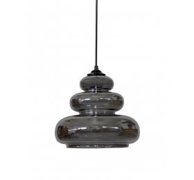 Heronia GL-6030/25 1L -Α- PENDEL FUME Φ25 ΓΥΑΛΙΝΟ ΚΡΕΜΑΣΤΟ