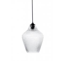 Heronia GL-5090/20 1/L PENDEL TRANS ΓΥΑΛΙΝΟ ΚΡΕΜΑΣΤΟ