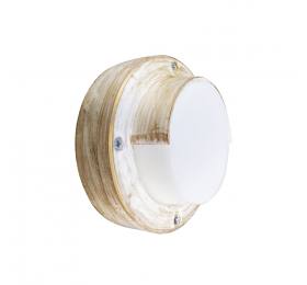 Heronia Φωτιστικό χελώνα SLP-30D WHITE-BRONZE