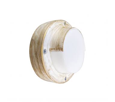 Heronia Φωτιστικό χελώνα SLP-30D WHITE-BRONZE